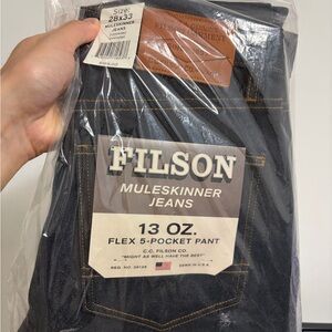 Filson Muleskinner Jeans - STRAIGHT JEANS - MENS